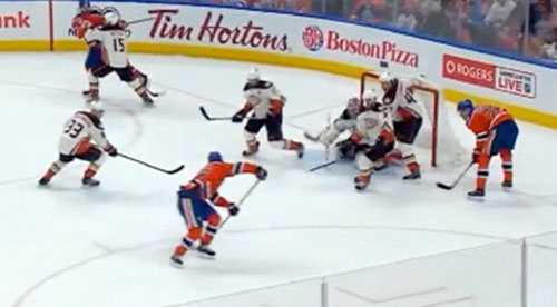 McDavid two touch shot