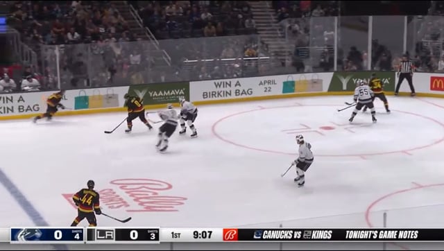 Switch High in Offensive Zone