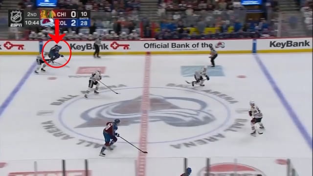 Weak Side Post Net Drive by Miles Wood