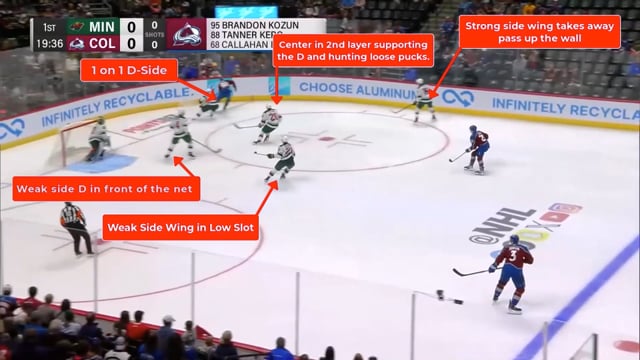 D-Zone Coverage by Minnesota Wild