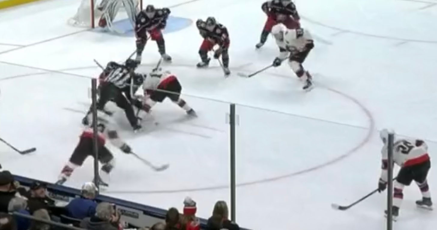 DeBrincat Explodes with first stride