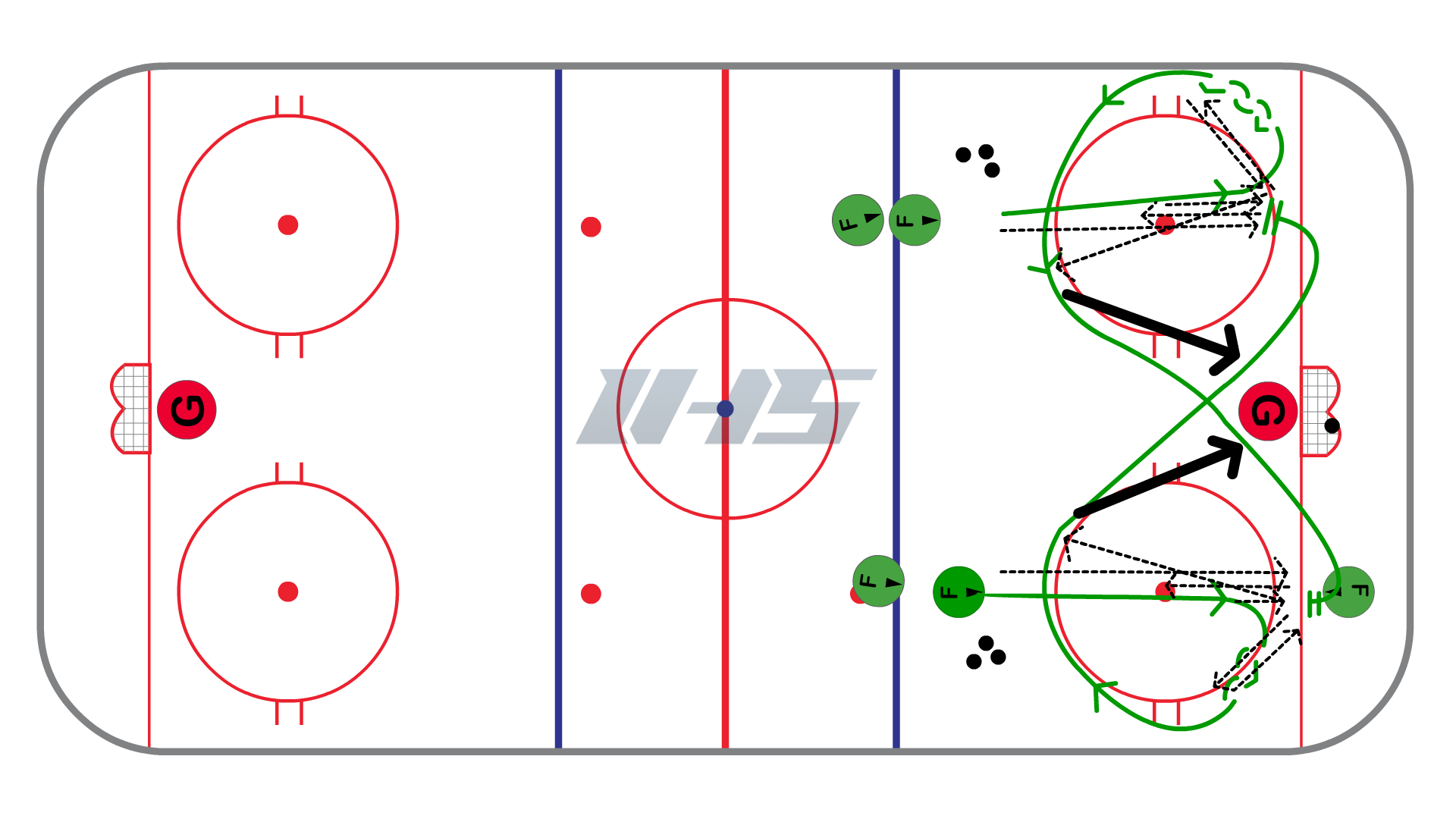 Continuous One Touch Shooting Drill