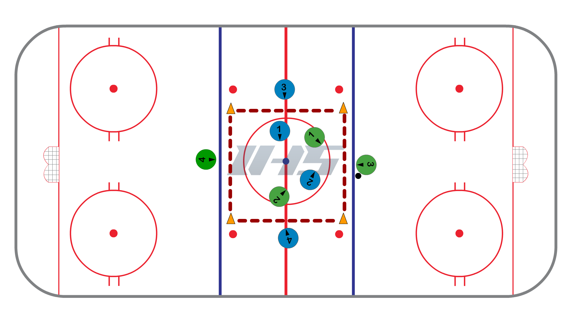 Cross Fire Possession Game