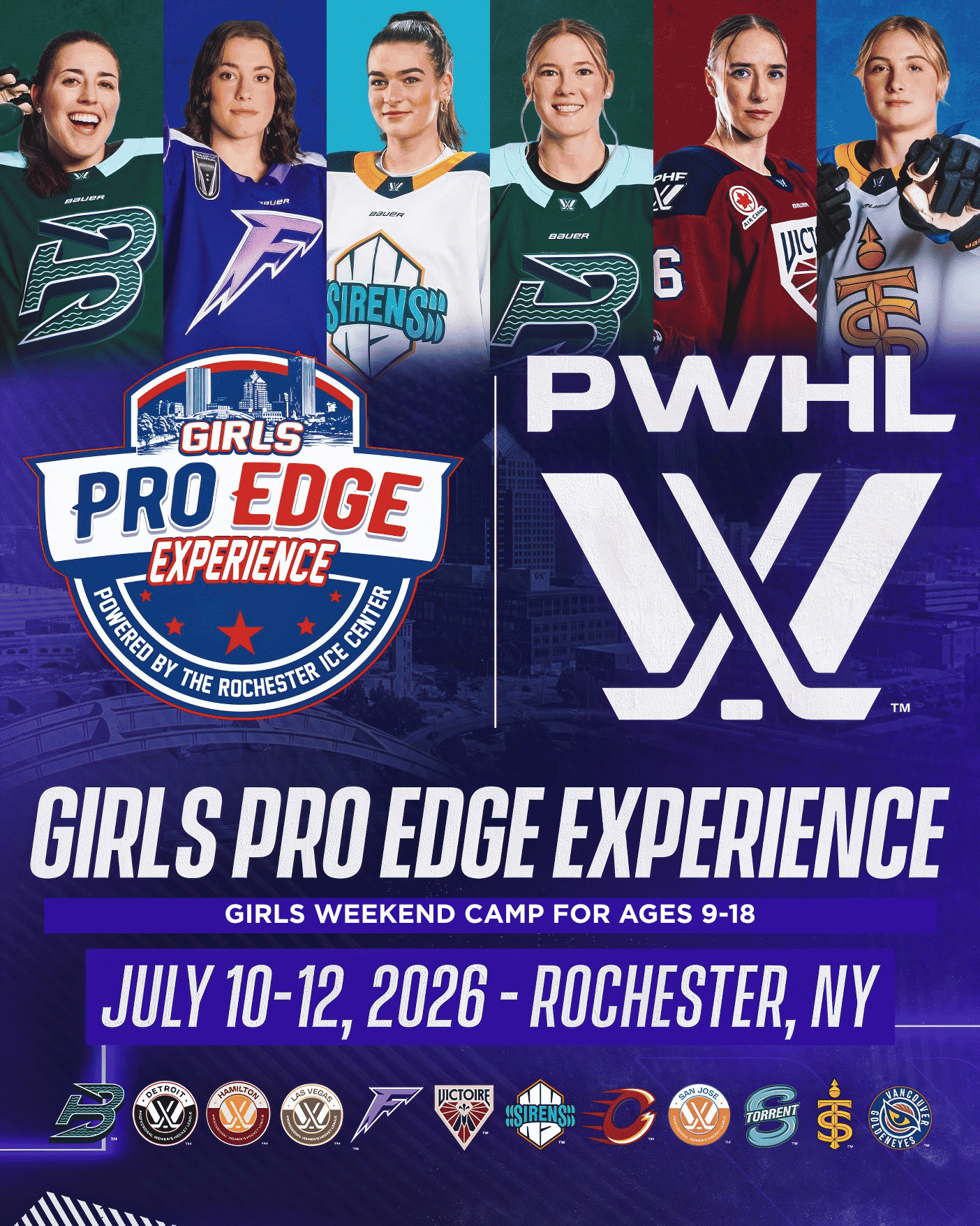 IHS Partners with Girls Pro Edge Experience at Rochester Ice Center