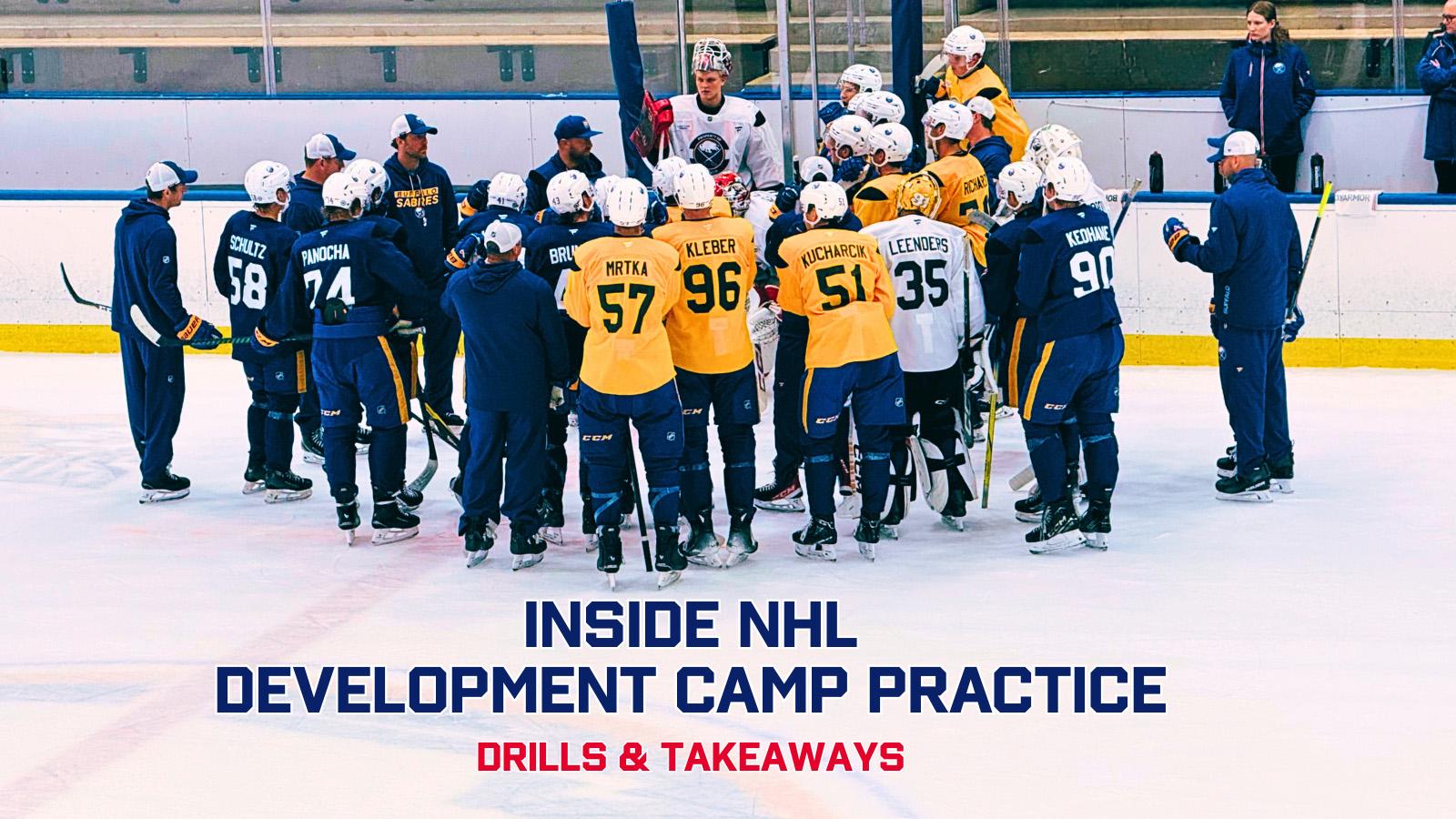 Inside NHL Development Camp Practice: 6 Drills & Takeaways