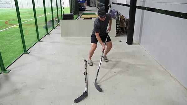 Self Pass Over A Stick