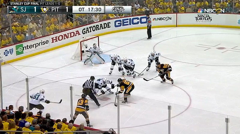 The Face-Off Play that Won Game 2