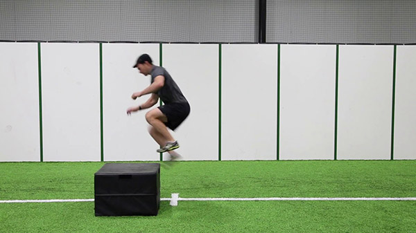 Single Leg Box Hops