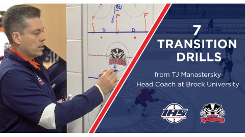 7 Transition Drills From TJ Manastersky & Brock University