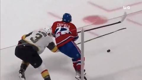 Caufield Cutting Hands on Net Drive