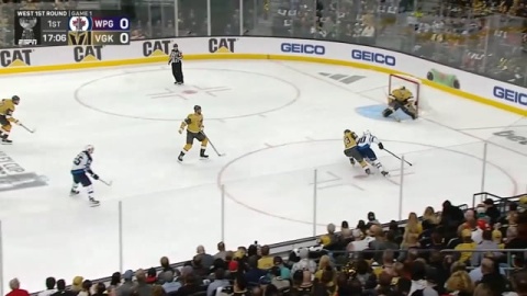 Pierre-Luc Dubois Net Drive Taking Away Hands of Defender