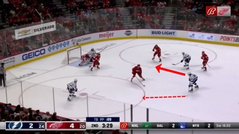 Sergachev Sells Shot and Dishes to Stamkos