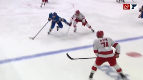 Tracking Back Hard with Good Gap Leads to Turnover at Red Line by Hurricanes