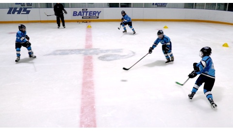 3 vs. 1 Keep Away Game