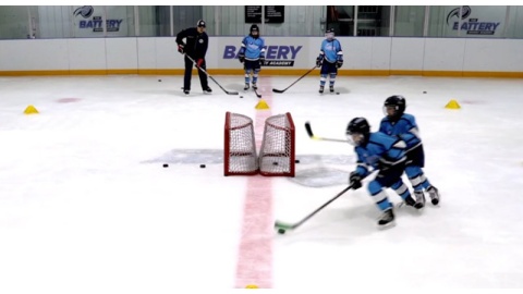 Back to Back 1 vs 1 with Mini Nets