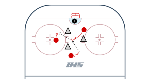 Pass Through The Triangle Game