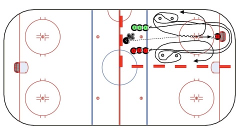 Quarter Ice Puck Race #8
