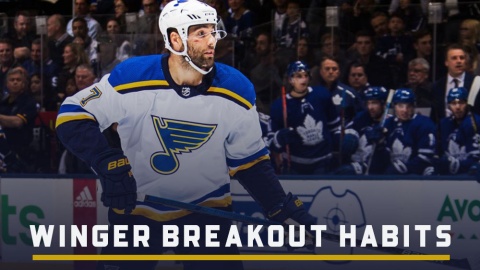 Winger Breakout Habits With Pat Maroon