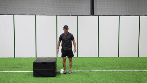 Lateral Single Leg Box Hops
