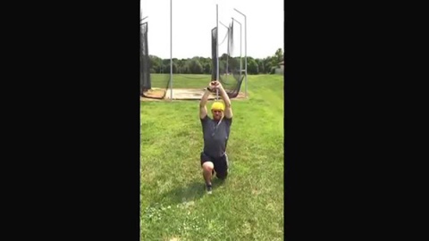Overhead Backwards Lunge