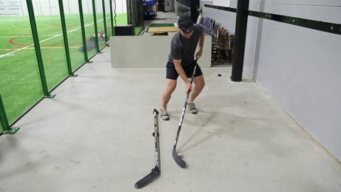 Self Pass Over A Stick