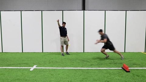 Tennis Ball Drop - Lateral & Bouncing