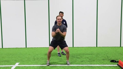 Tennis Ball Drop - Partner Overhead