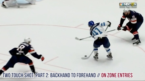 Two Touch Shot: Part 2 - Backhand to Forehand