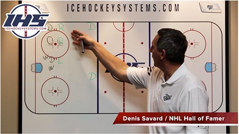 Offensive Zone Face-Off Wide D Play
