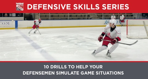 10 Drills to Help Your Defensemen Simulate Game Situations