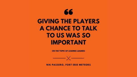 Giving The Players A Chance To Talk To Us Was So Important