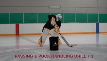 Passing & Puck Handling Drill # 3