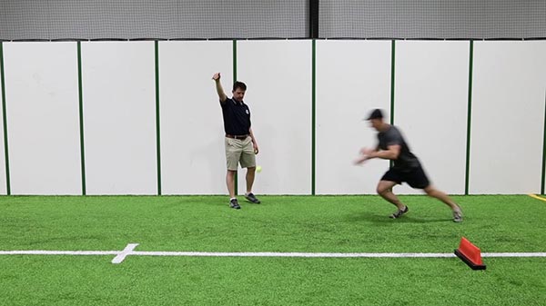 Tennis Ball Drop - Lateral & Bouncing